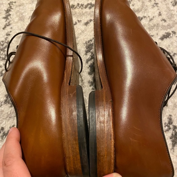 Allen Edmonds, Size 12 E, color brown - Picture 5 of 9